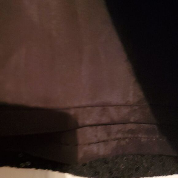 Stunning ANN TAYLOR Black Sequin Skirt Size 6 - Picture 5 of 13